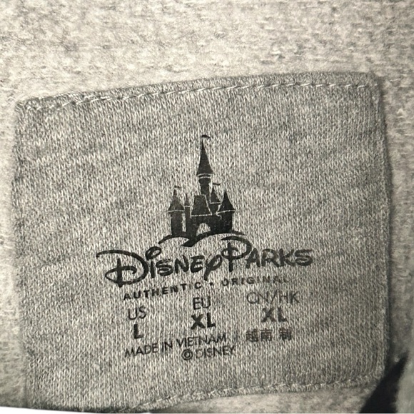 Disneyland Resort Gray Mickey Hoodie Disney Parks - Men’s Large - Picture 4 of 6